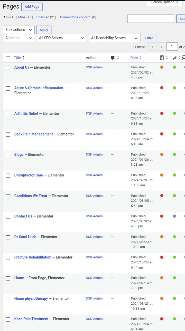 Before SEO 1